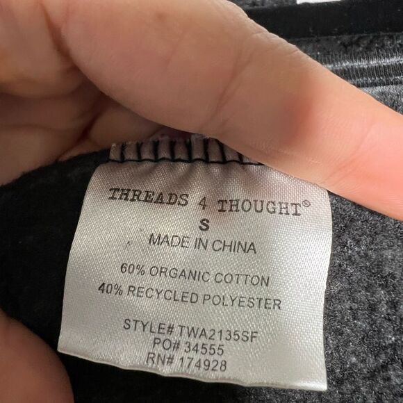 THREADS 4 THOUGHT✨
Furina Fleece Criss-Cross Back Knit Top🍃 - Picture 4 of 4